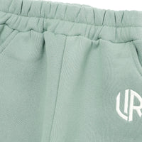 KIDS FLEES LINED SWEATPANTS / MINT GREEN