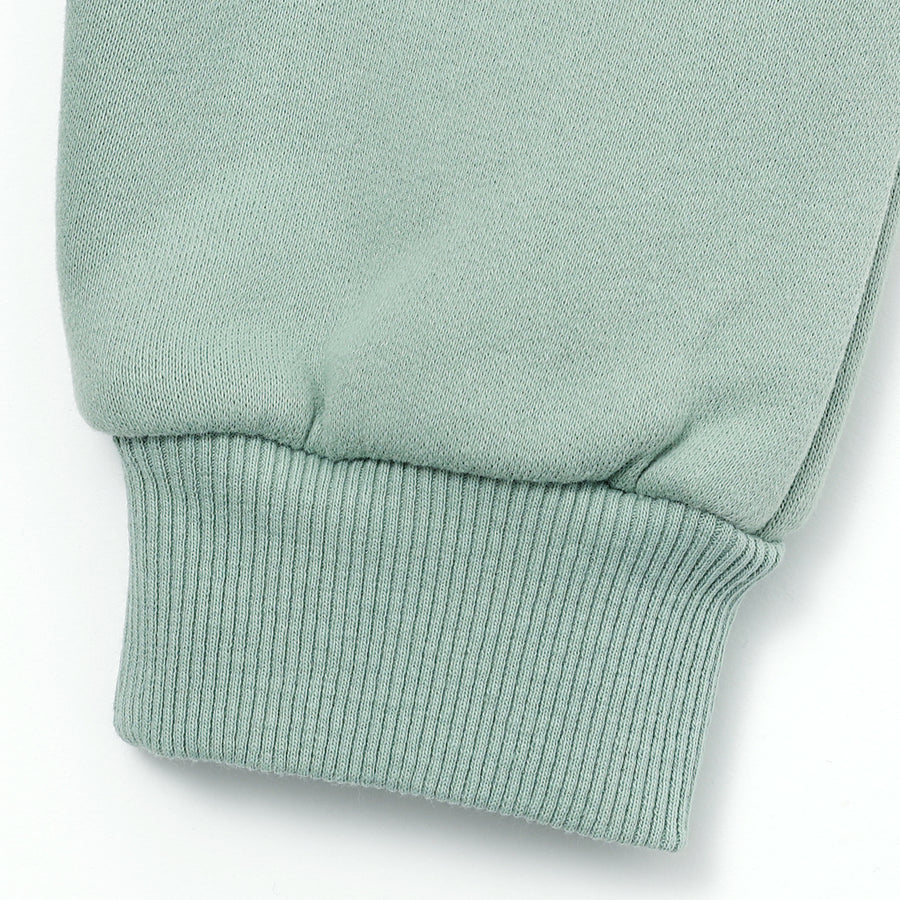 KIDS FLEES LINED SWEATPANTS / MINT GREEN