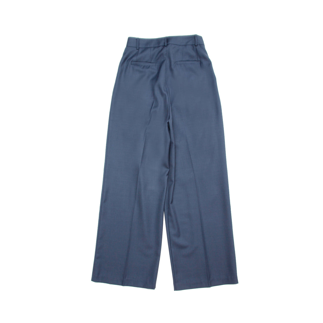 WIDE TUCK PANTS / NAVY