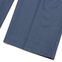 WIDE TUCK PANTS / NAVY